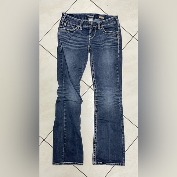 SILVER Jeans AIKO bootcut size 28W - Picture 1 of 6